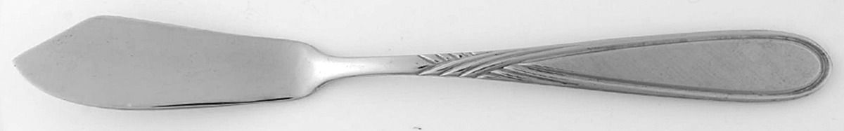 Renee (Stainless) Flat Handle Master Butter Knife by Stanley Roberts-1