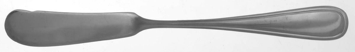 Ridgewood (Stainless) Flat Handle Paddle Butter Spreader by Stanley Roberts-1