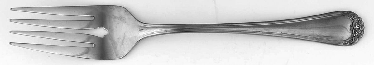 Rose Trio-Rose Petal (Stainless) Individual Salad Fork by Stanley Roberts-1