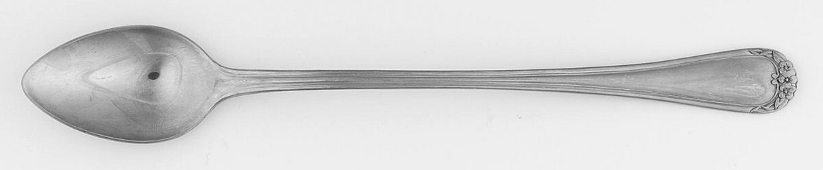 Rose Trio-Rose Petal (Stainless) Iced Tea Spoon by Stanley Roberts-1