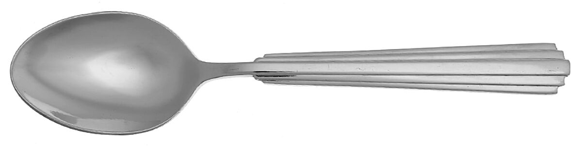 Roxy (Stainless) Place/Oval Soup Spoon by Stanley Roberts-1