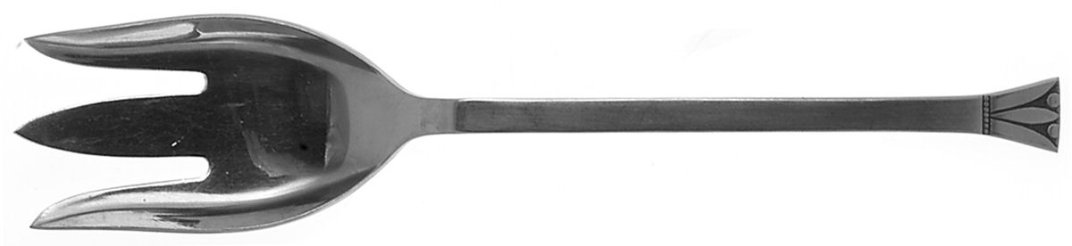 Royalty (Stainless) Medium Solid Cold Meat Serving Fork by Stanley Roberts-1