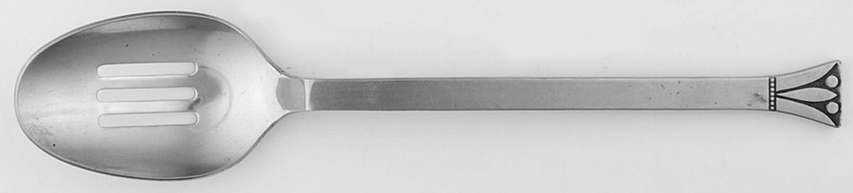 Royalty (Stainless) Pierced Tablespoon (Serving Spoon) by Stanley Roberts-1