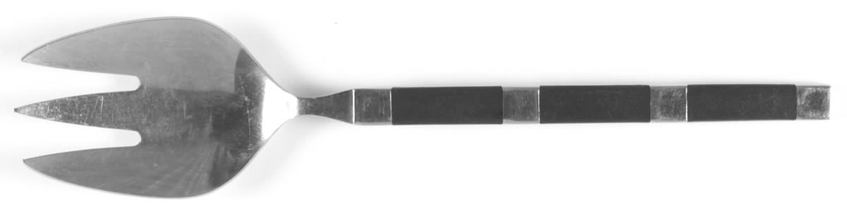 Safari (Stainless) Medium Solid Cold Meat Serving Fork by Stanley Roberts-1