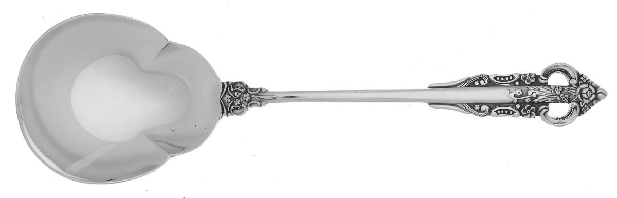 Sir Mark (Stainless) Solid Smooth Casserole Spoon by Stanley Roberts-1