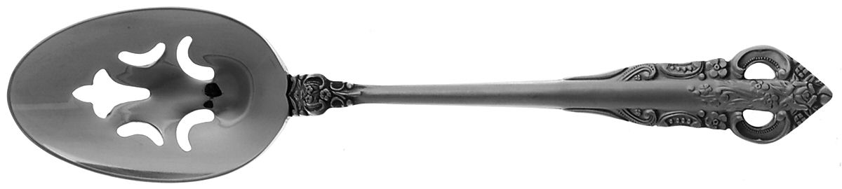 Sir Mark (Stainless) Pierced Tablespoon (Serving Spoon) by Stanley Roberts-1