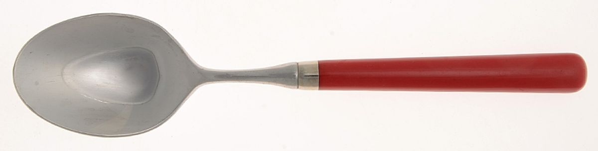 Spectrum-Red (Stainless) Tablespoon (Serving Spoon) by Stanley Roberts-1