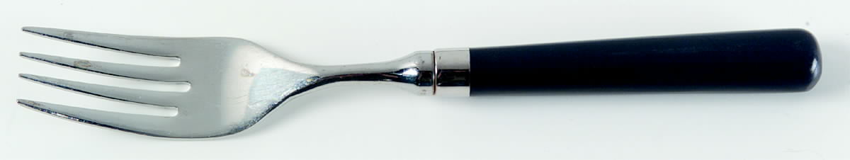 Spectrum-Black (Stainless) Individual Salad Fork by Stanley Roberts-1