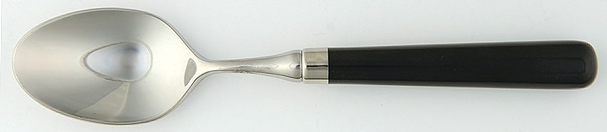 Spectrum-Black (Stainless) Teaspoon by Stanley Roberts-1