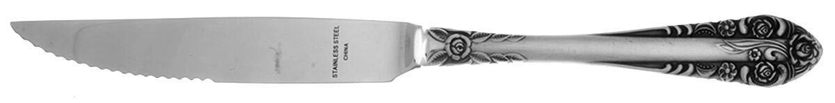 SRB10 (STAINLESS) Steak Knife Individual Hollow, Serrate HC by Stanley Roberts-1