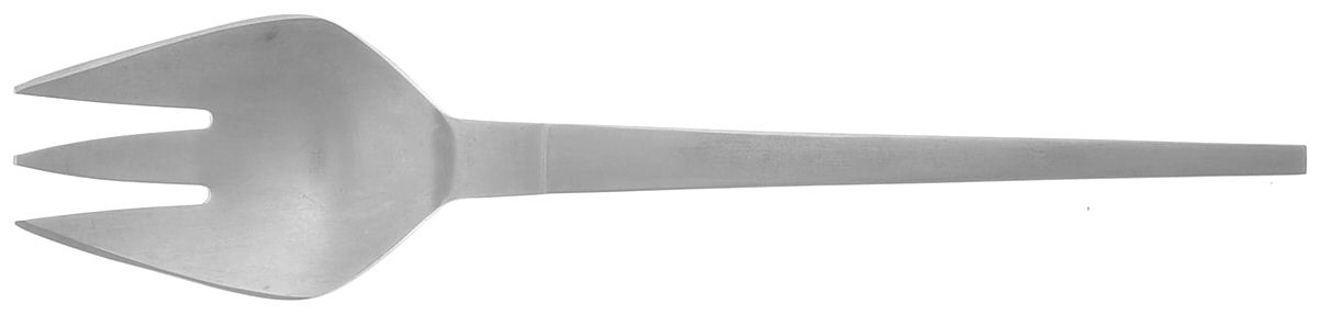 Herod Medium Solid Cold Meat Serving Fork by Stanley Roberts-1