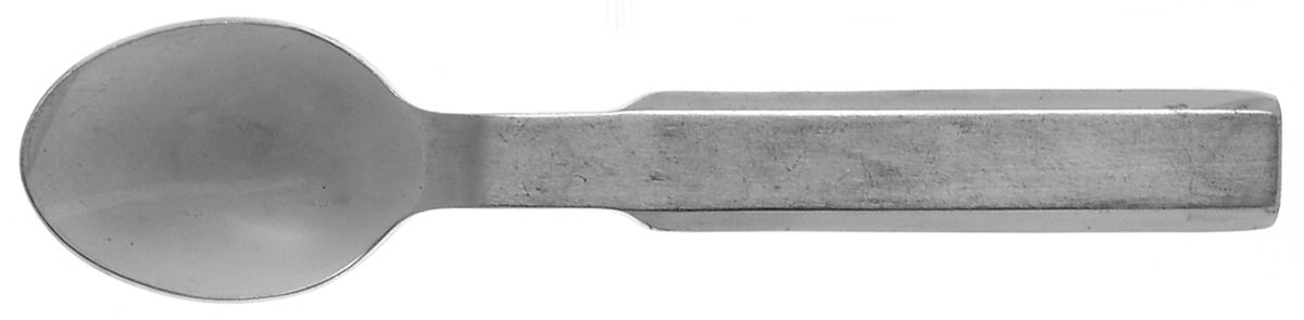 Oblique (Stainless) Teaspoon by Stanley Roberts-1