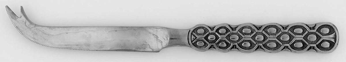 Lancelot (Stainless) Solid Serving Cheese Knife by Stanley Roberts-1