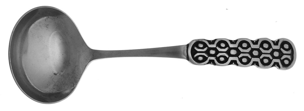 Lancelot (Stainless) Solid Gravy Ladle by Stanley Roberts-1