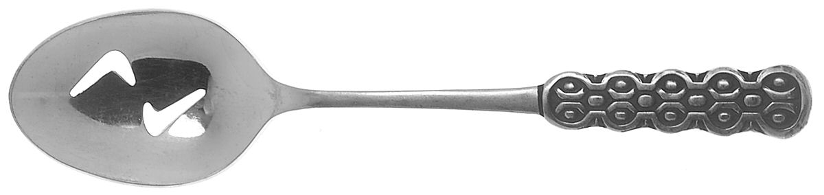Lancelot (Stainless) Pierced Tablespoon (Serving Spoon) by Stanley Roberts-1