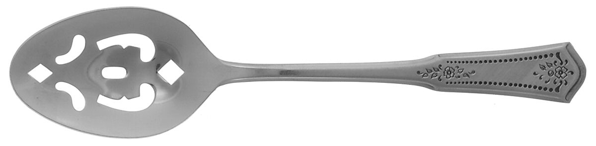 SRB113 (Stainless) Pierced Tablespoon (Serving Spoon) by Stanley Roberts-1
