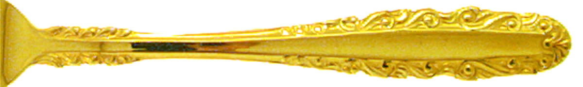 Golden Glenmere (Gold Electroplate) Individual Salad Fork by Stanley Roberts-1