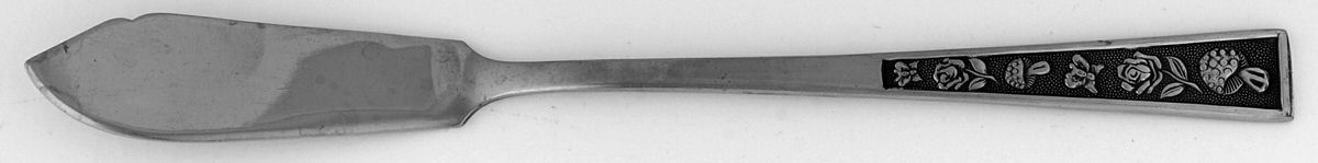 SRB135 (STAINLESS) Flat Handle Master Butter Knife by Stanley Roberts-1