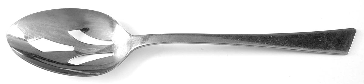Cherish (Stainless) Pierced Tablespoon (Serving Spoon) by Stanley Roberts-1