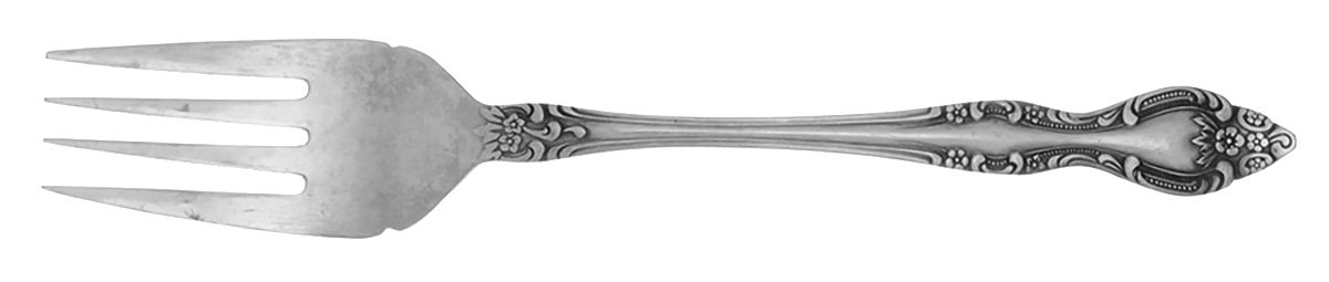 SRB145 (STAINLESS) Small Solid Cold Meat Serving Fork by Stanley Roberts-1