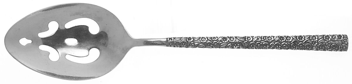 SRB147 (STAINLESS) Pierced Tablespoon (Serving Spoon) by Stanley Roberts-1