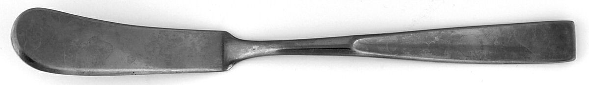 SRB158 (STAINLESS) Flat Handle Master Butter Knife by Stanley Roberts-1