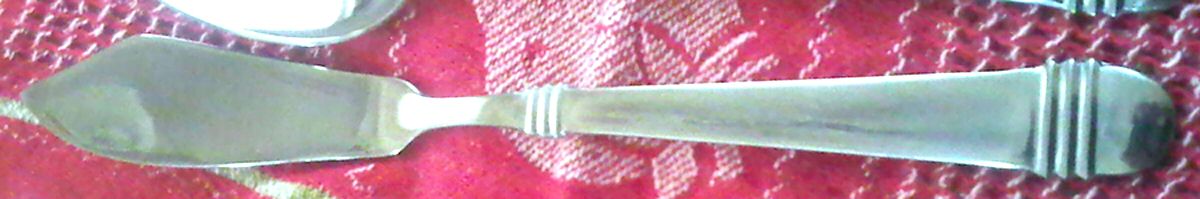 SRB161 (STAINLESS) Flat Handle Master Butter Knife by Stanley Roberts-1