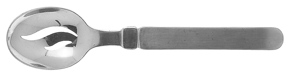 Cottage (Stainless) Pierced Tablespoon (Serving Spoon) by Stanley Roberts-1