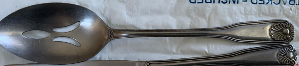 SRB3 (STAINLESS) Pierced Tablespoon (Serving Spoon) by Stanley Roberts-1