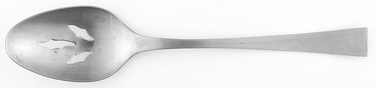 SRB33 (Stainless) Pierced Tablespoon (Serving Spoon) by Stanley Roberts-1