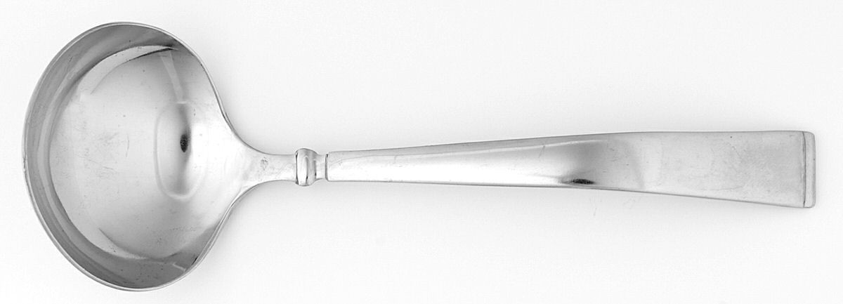 SRB60 (STAINLESS) Solid Gravy Ladle by Stanley Roberts-1