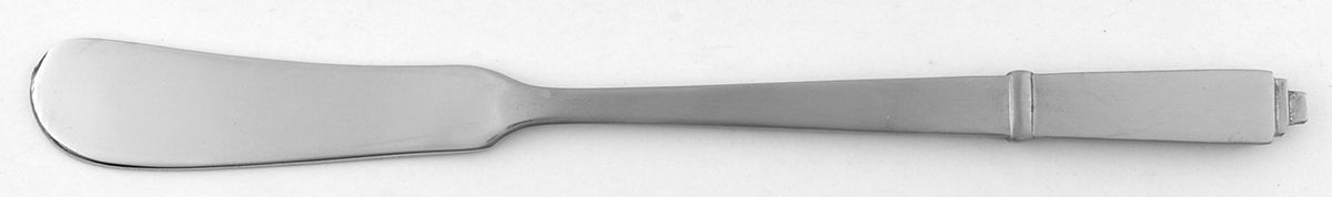 Stuart I (Stainless) Flat Handle Butter Spreader by Stanley Roberts-1