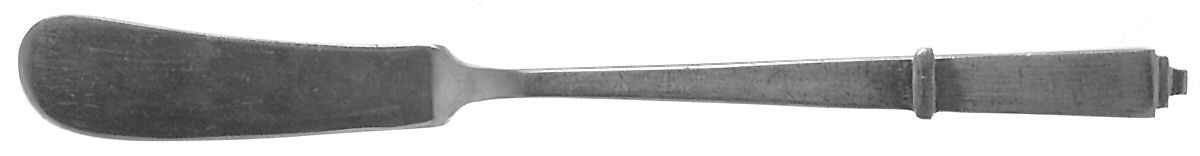 Stuart I (Stainless) Flat Handle Master Butter Knife by Stanley Roberts-1
