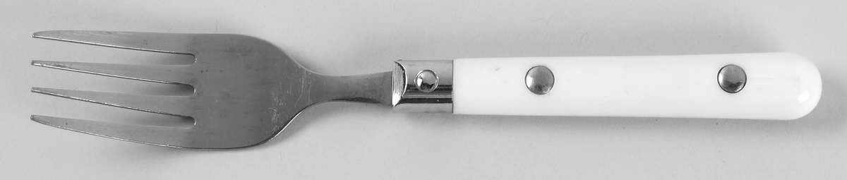 Tango 1-White (Stainless, Plastic) Individual Salad Fork by Stanley Roberts-1