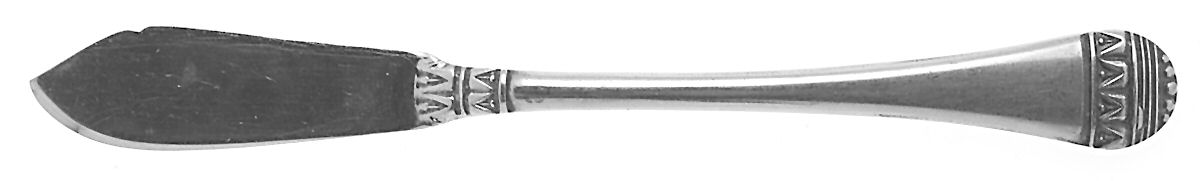 Torino (Stainless) Flat Handle Master Butter Knife by Stanley Roberts-1