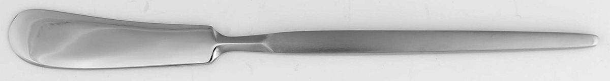 Windrim (Stainless) Flat Handle Butter Spreader by Stanley Roberts-1