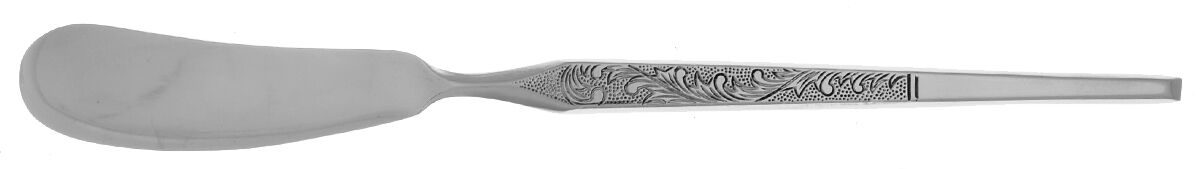 Winthrop (Stainless) Flat Handle Butter Spreader by Stanley Roberts-1