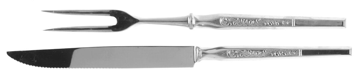 Winthrop (Stainless) Large 2-Piece Roast Carving Set w/Stainless Blade by Stanley Roberts-1