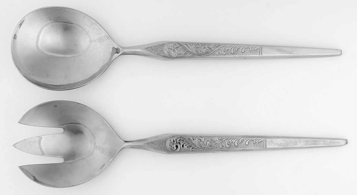 Winthrop (Stainless) (2 Pc) Solid Salad Set by Stanley Roberts-1