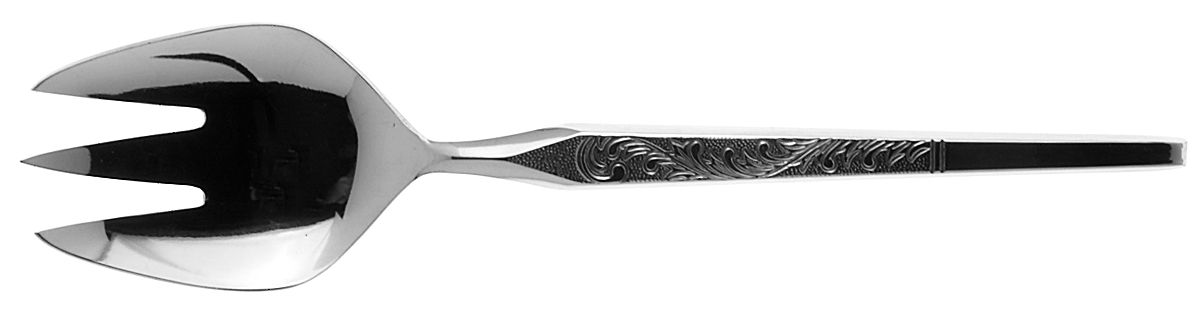 Winthrop (Stainless) Medium Solid Cold Meat Serving Fork by Stanley Roberts-1