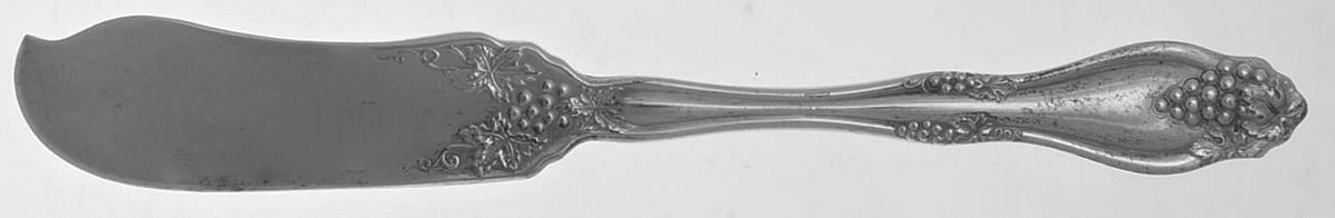 Angelica (Silverplate, 1912) Flat Handle Butter Spreader by Sears Roebuck-1