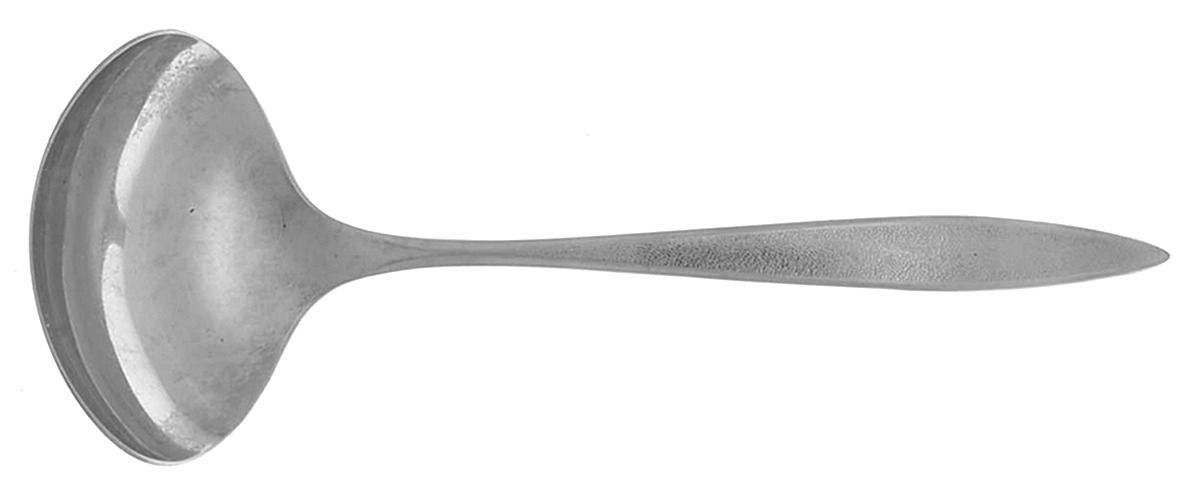 Capri (Stainless) Solid Gravy Ladle by Sears Roebuck-1