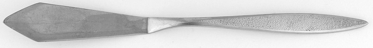 Capri (Stainless) Flat Handle Master Butter Knife by Sears Roebuck-1