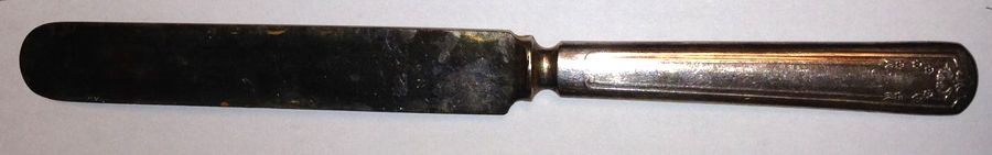 Conant (Silverplate, 1915) Blunt Solid Knife by Sears Roebuck-1