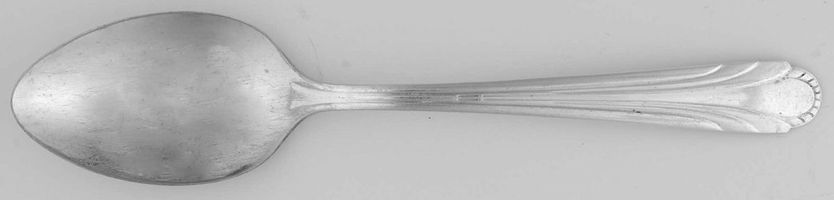 Debut (Silverplate) Place/Oval Soup Spoon by Sears Roebuck-1