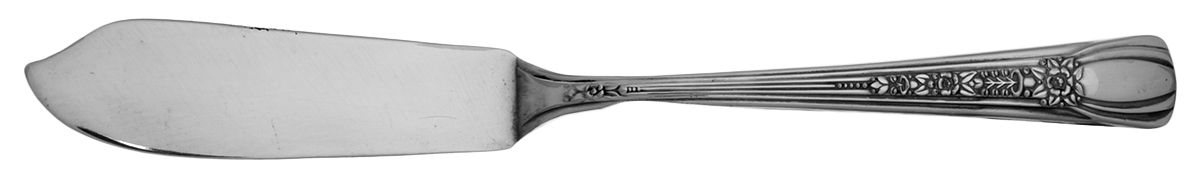 Diplomat (Silverplate) Flat Handle Master Butter Knife by Sears Roebuck-1