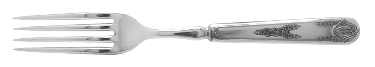 Endicott (Silverplate) Indented Solid Handled Fork by Sears Roebuck-1