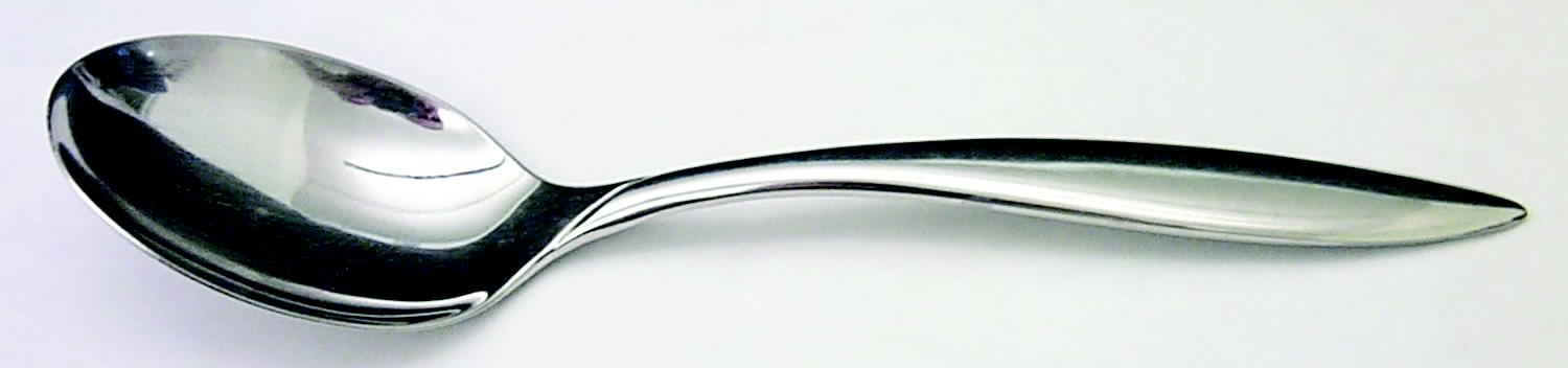 Fiamma (Stainless) Place/Oval Soup Spoon by Sears Roebuck-1