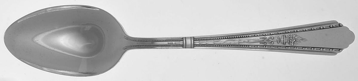 Juliet (Silverplate) Place/Oval Soup Spoon by Sears Roebuck-1