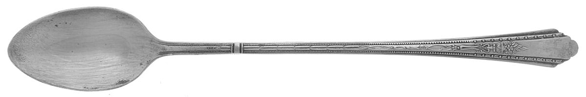 Juliet (Silverplate) Iced Tea Spoon by Sears Roebuck-1